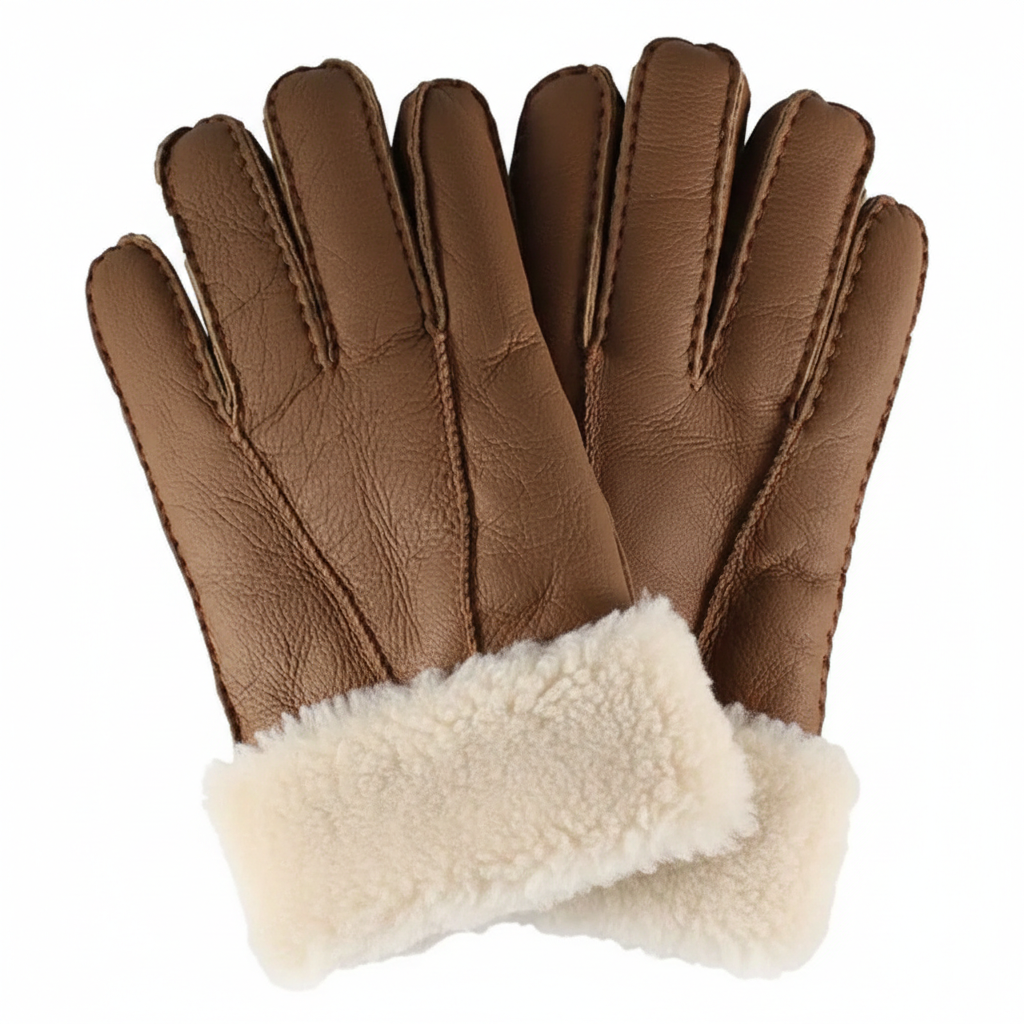 BOL Men's Shearling Leather Gloves