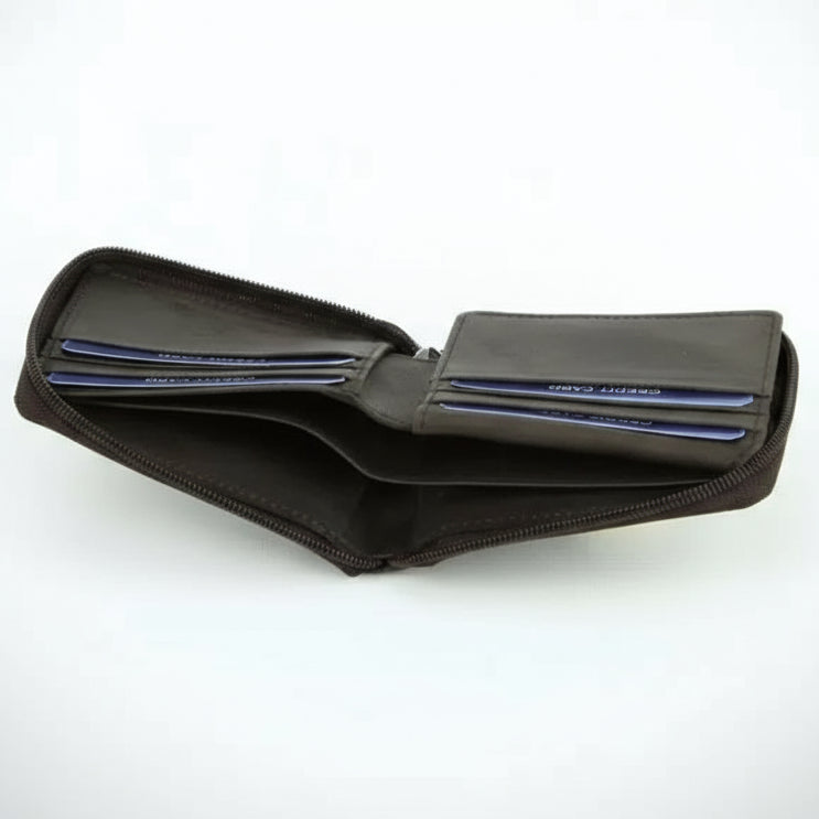 Zip Around Men’s Wallet - Boutique of Leathers/Open Road