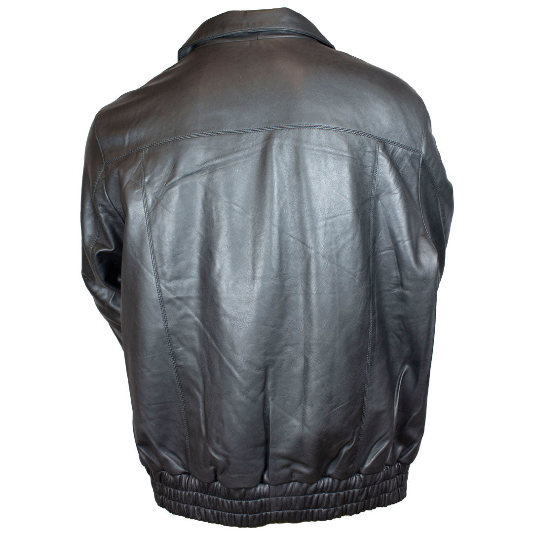 BOL Men's Ting Bomber Lambskin Leather Jacket