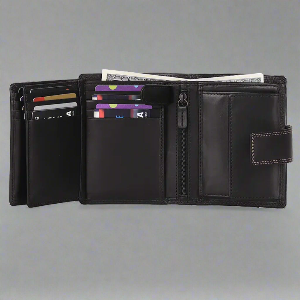 MET Men's Fashion Leather Wallet