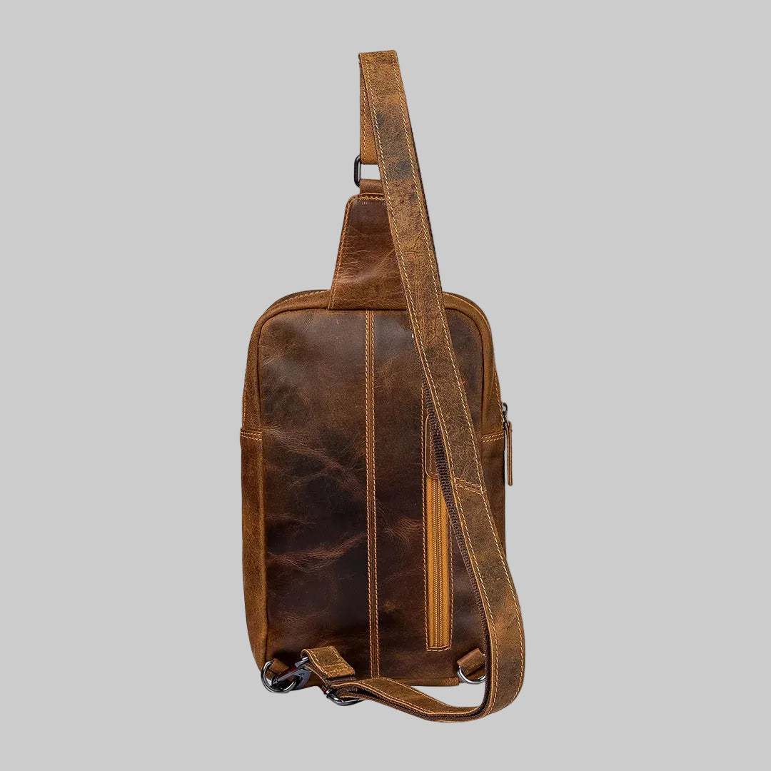 Greenwood Leather Hamilton Crossbody Bag Backpack