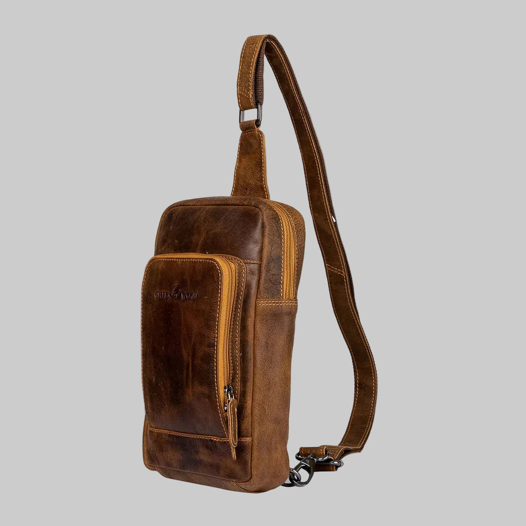 Greenwood Leather Hamilton Crossbody Bag Backpack