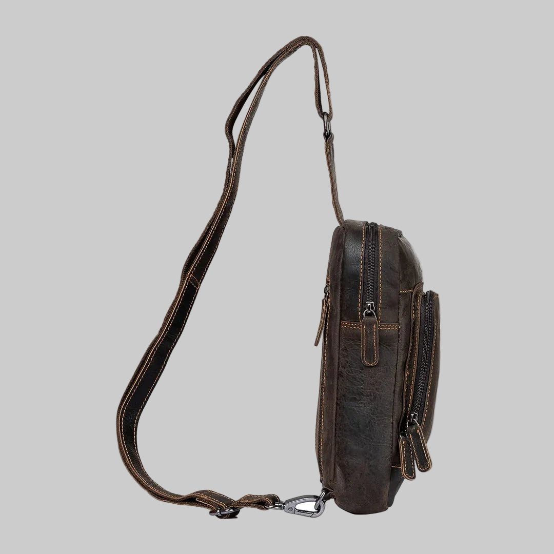 Greenwood Leather Hamilton Crossbody Bag Backpack