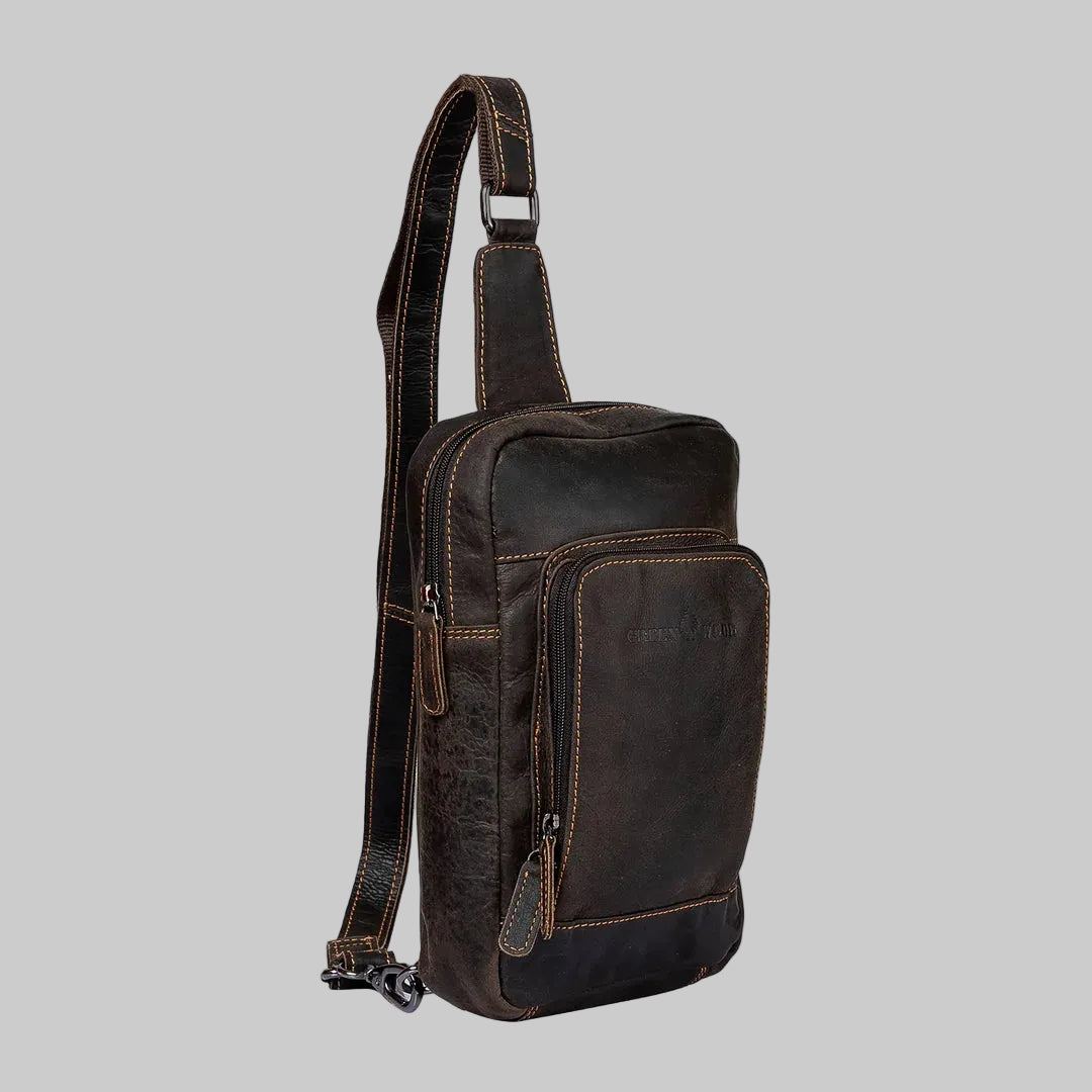 Greenwood Leather Hamilton Crossbody Bag Backpack