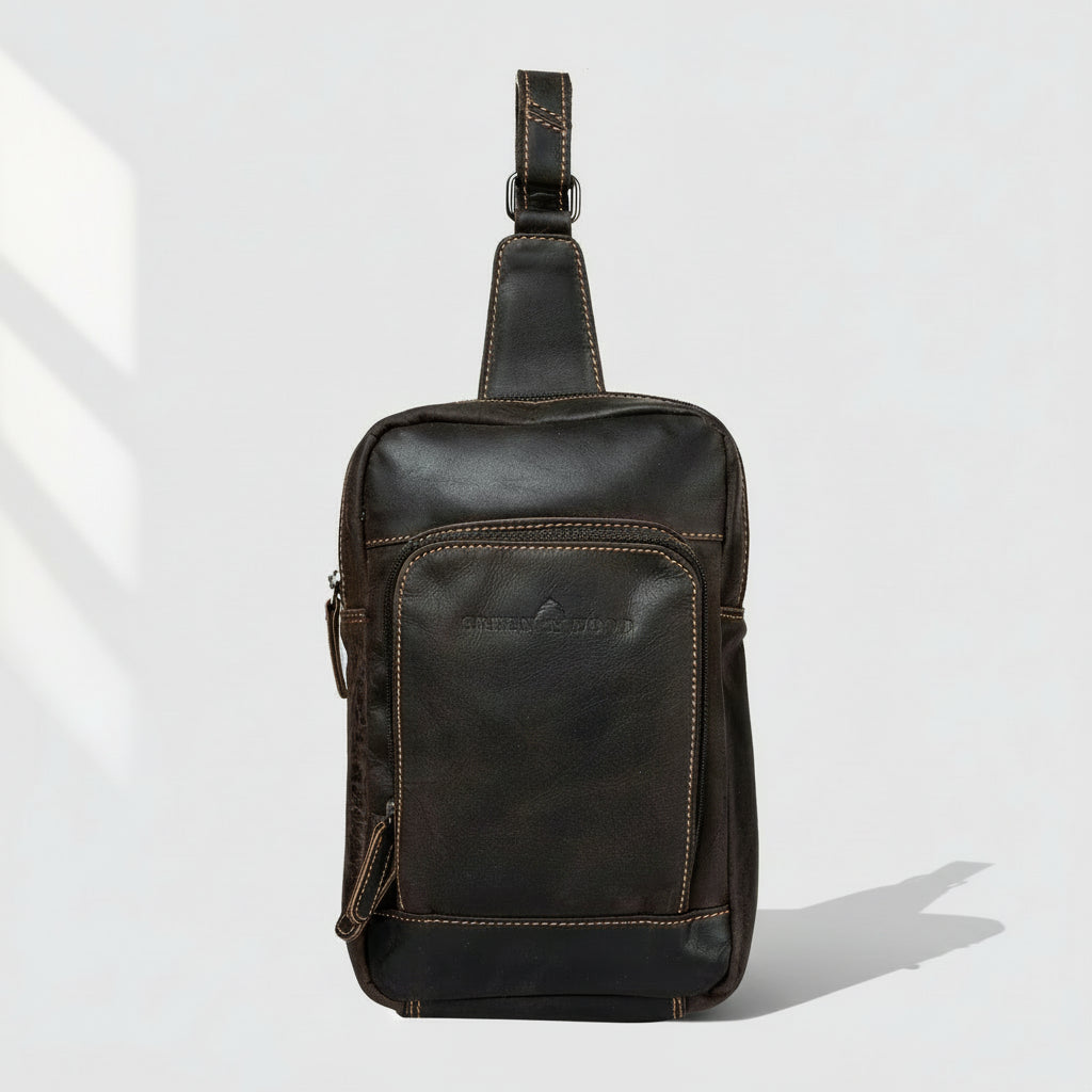 Greenwood Leather Hamilton Crossbody Bag Backpack