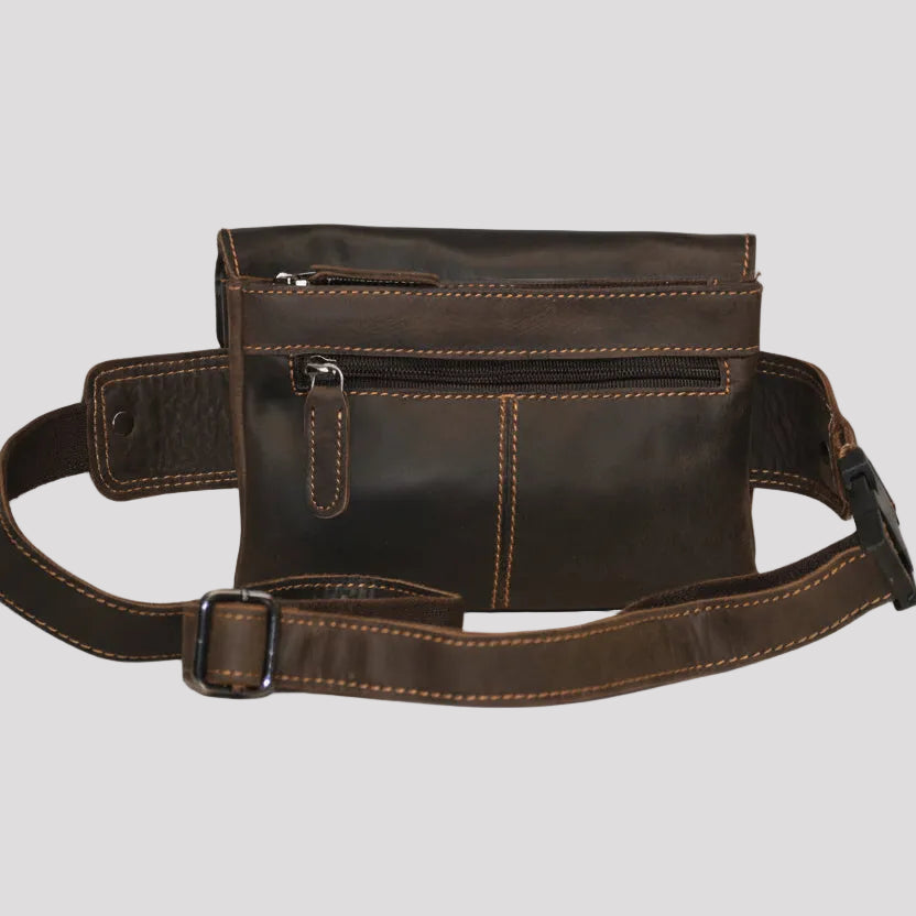 Greenwood Leather Women Waist Bag - Boutique of Leathers/Open Road