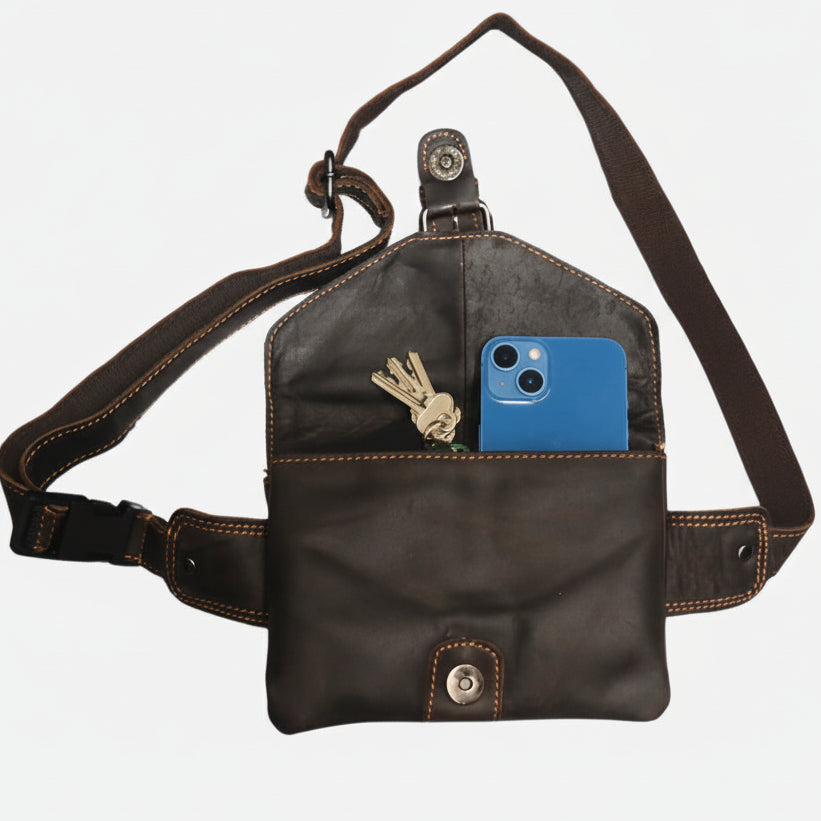 Greenwood Leather Women Waist Bag