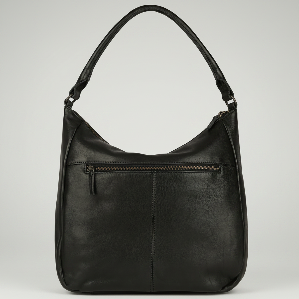 MET Premium Leather Shoulder Bag. Slouchy Urban Hobo - Boutique of Leathers/Open Road