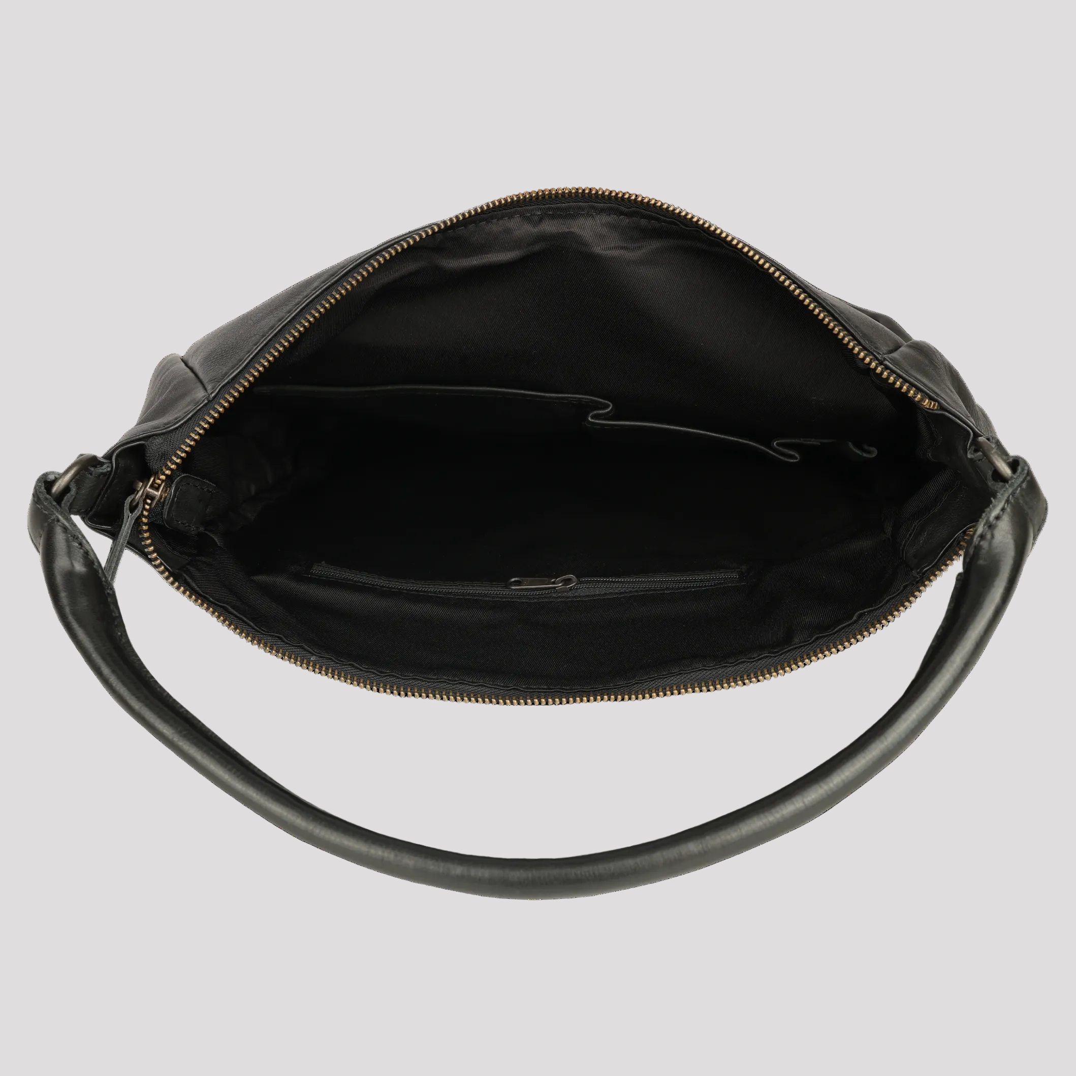 MET Premium Leather Shoulder Bag. Slouchy Urban Hobo - Boutique of Leathers/Open Road