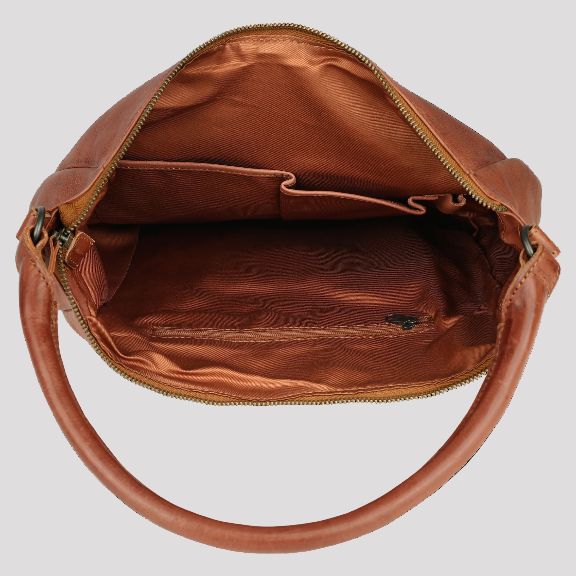 MET Premium Leather Shoulder Bag. Slouchy Urban Hobo - Boutique of Leathers/Open Road