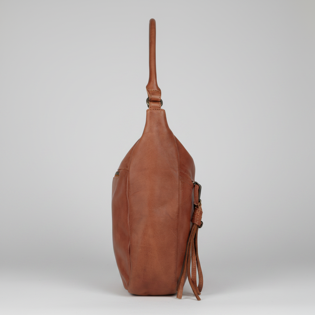 MET Premium Leather Shoulder Bag. Slouchy Urban Hobo - Boutique of Leathers/Open Road