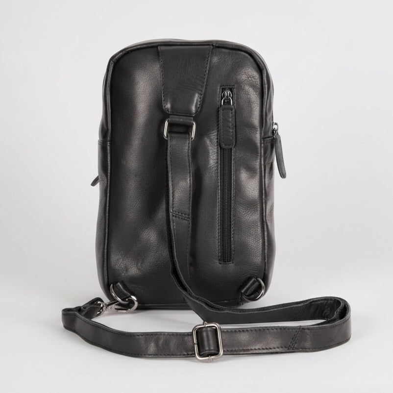 Greenwood Leather Hamilton Crossbody Bag Backpack