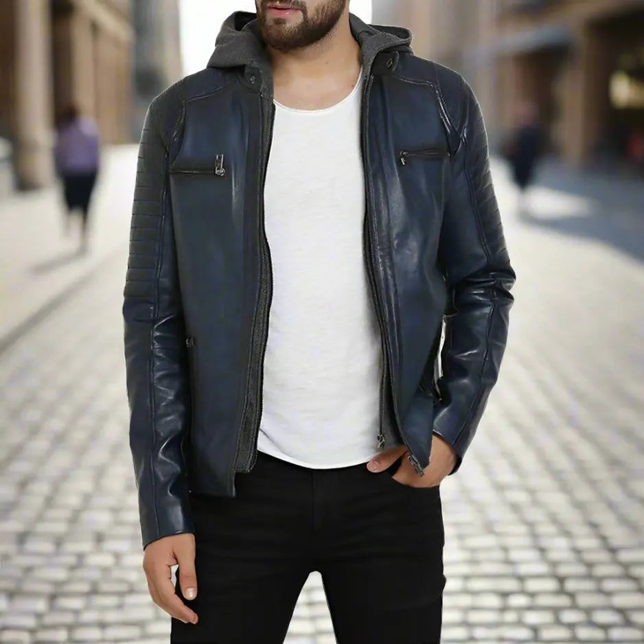 Gents leather coat best sale