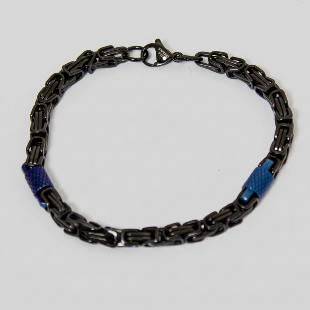 BOL Men's Chain Link Bracelet - Boutique of Leathers/Open Road