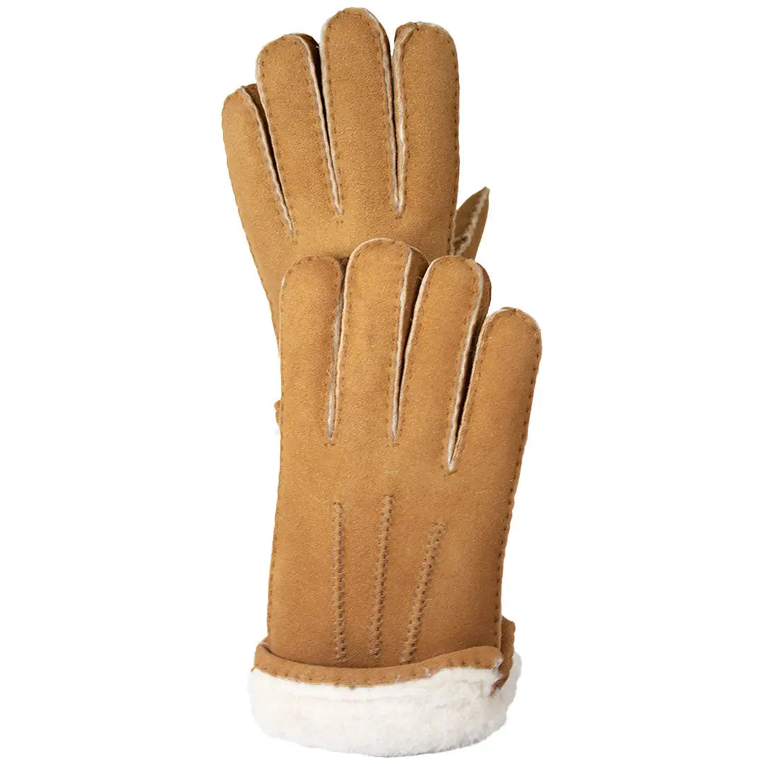 BOL Men's Hand Stitched Merino Sheepskin Gloves Gloves and Mittens Boutique of Leathers/Open Road
