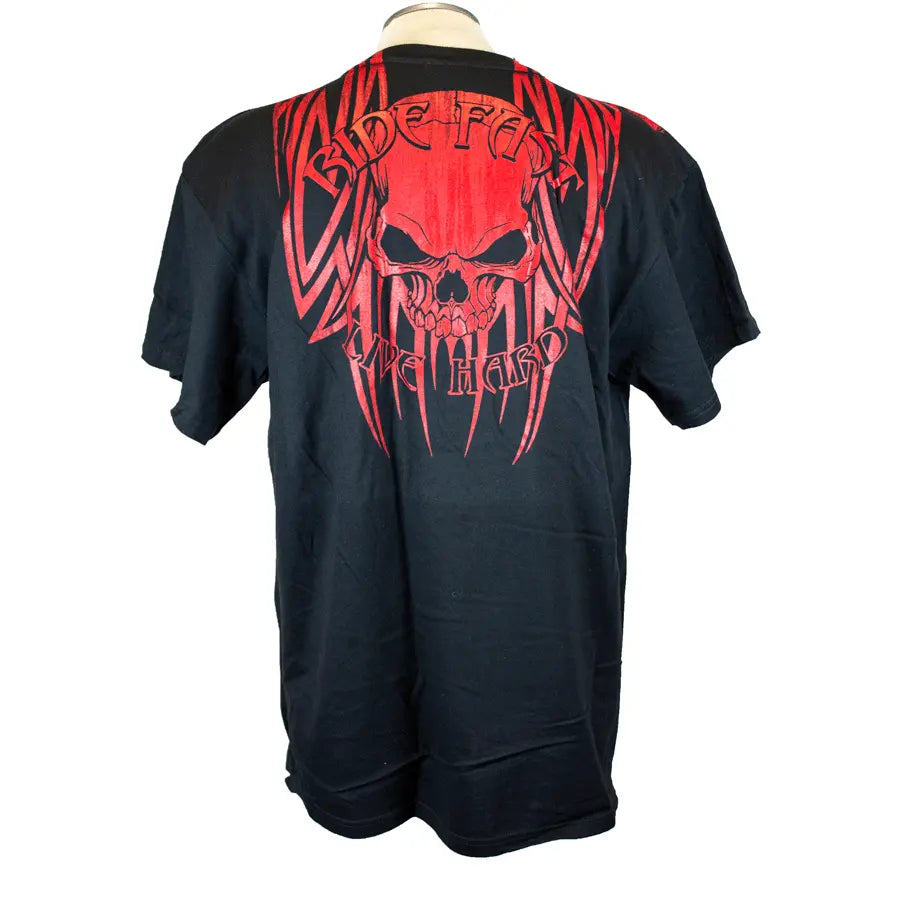 BOL Men's Over The Top Skull T-Shirt Men's Shirts & Tees Boutique of Leathers/Open Road