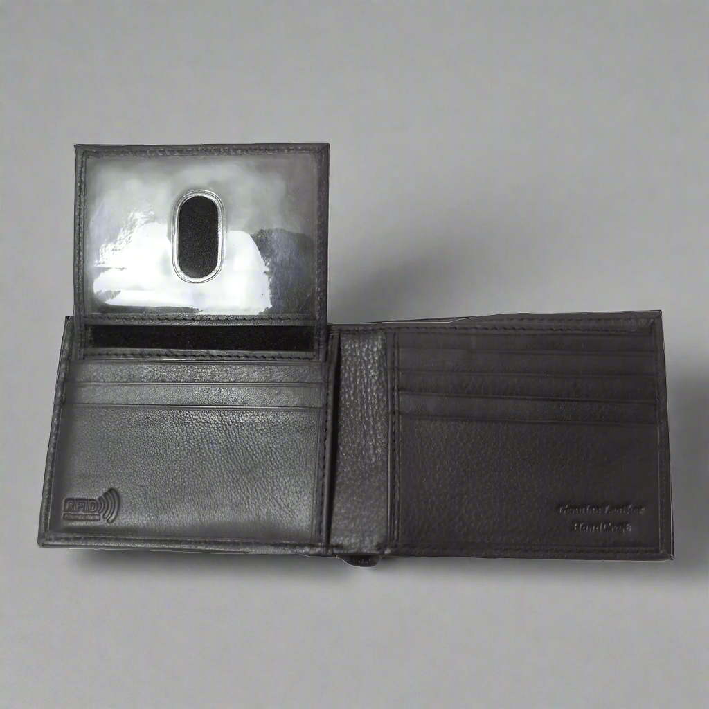 BOL Men's RFID Leather Bifold Wallet Men's Wallets Boutique of Leathers/Open Road