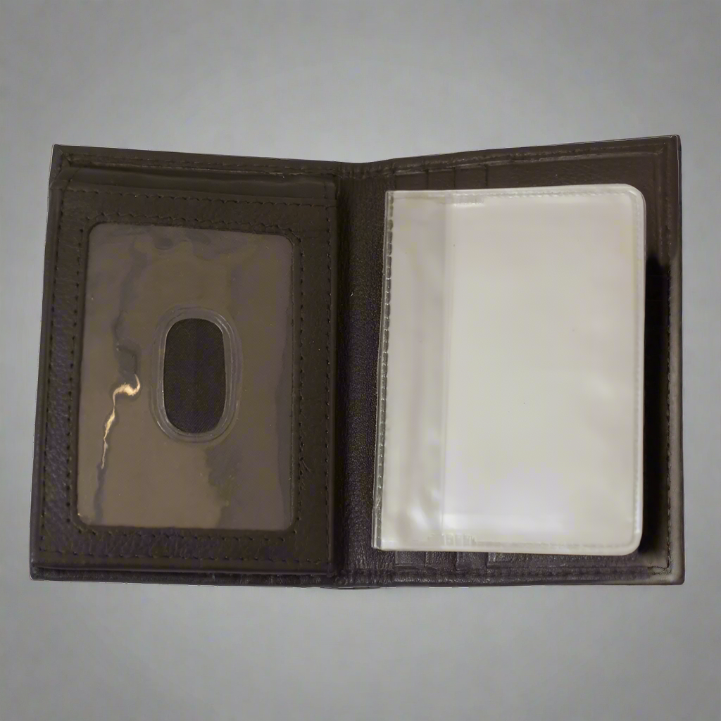 BOL Men's RFID Upright Leather Bifold Wallet Men's Wallets Boutique of Leathers/Open Road