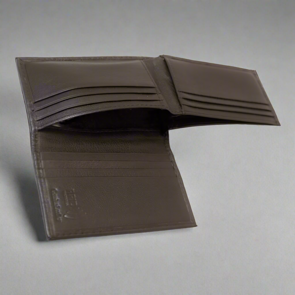 BOL Men's RFID Upright Leather Bifold Wallet Men's Wallets Boutique of Leathers/Open Road