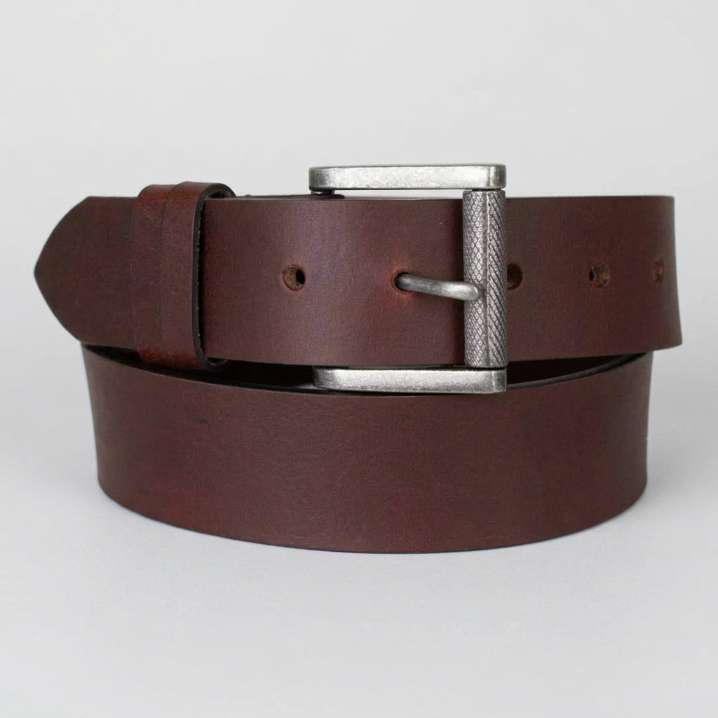 BOL Men's Removable Buckle Oil Pull Up Leather Belt - Boutique of Leathers/Open Road
