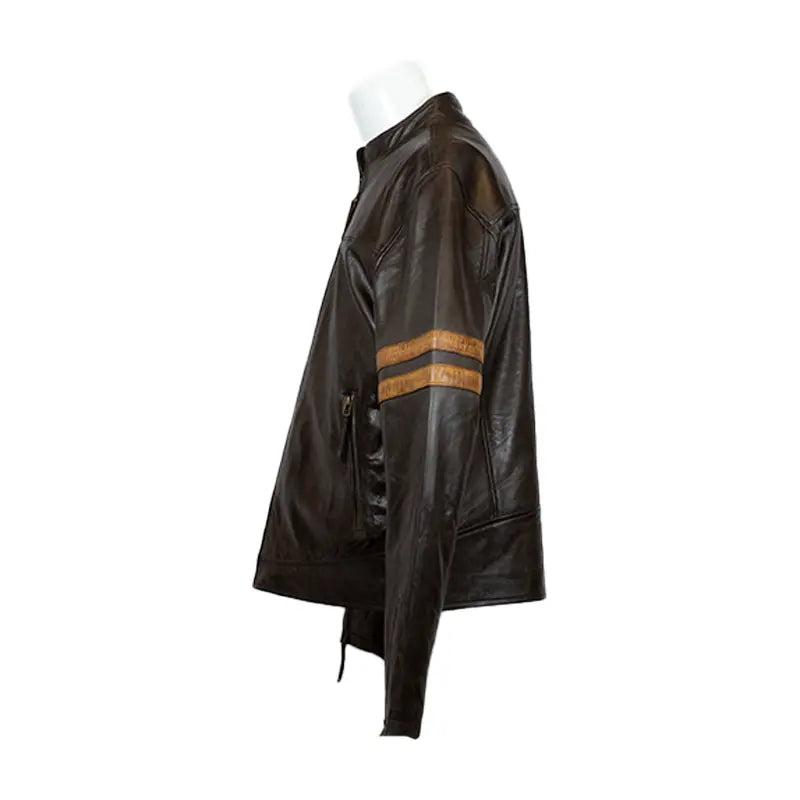 BOL Men's Zip up Lamb Leather Jacket Men's Leather Jackets Boutique of Leathers/Open Road