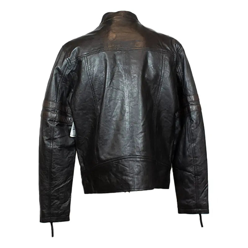 BOL Men's Zip up Lamb Leather Jacket Men's Leather Jackets Boutique of Leathers/Open Road
