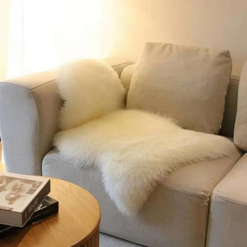BOL White Sheepskin Rug Home & Gift Boutique of Leathers/Open Road