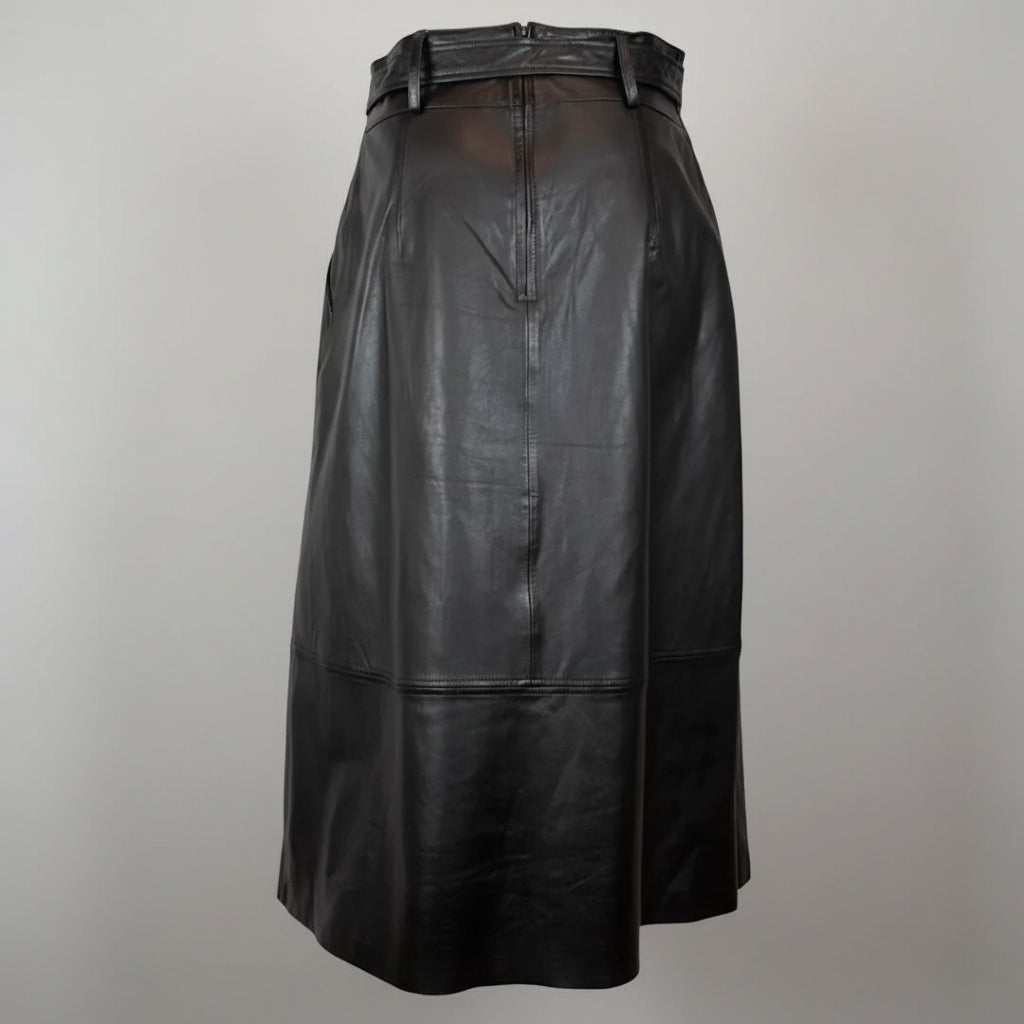 BOL Women's Brit Leather Flair Skirt - Boutique of Leathers/Open Road