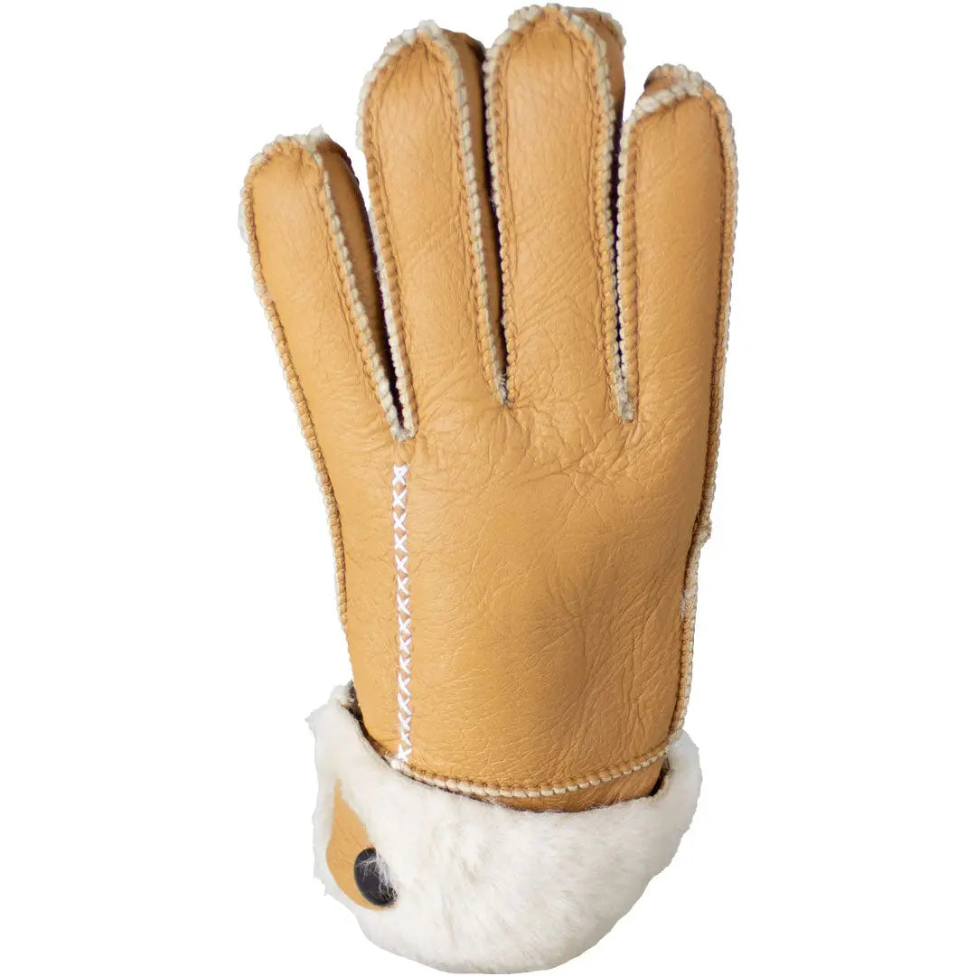 BOL Women's Button Hand Stitched Merino Sheepskin Gloves Gloves and Mittens Boutique of Leathers/Open Road