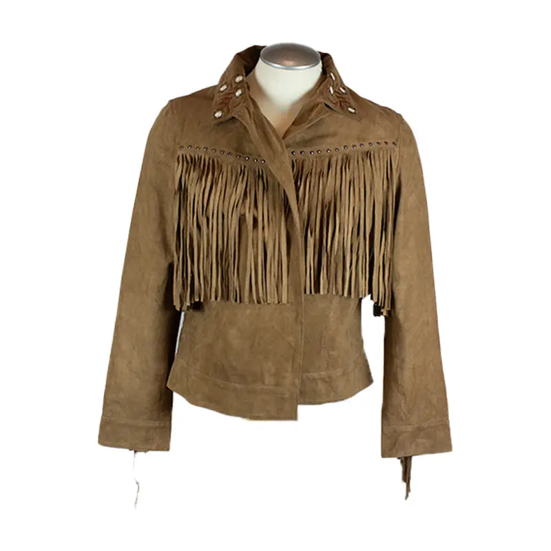 BOL Women s Fringed Jacket Boutique of Leathers Open Road