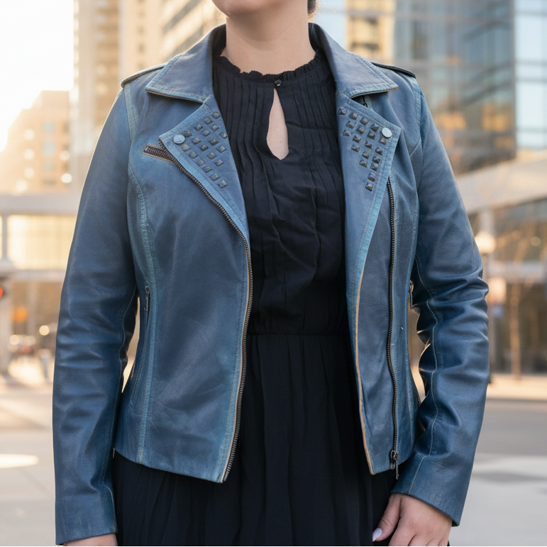 BOL Women's Marya Lambskin Leather Jacket Women's Coats & Jackets Boutique of Leathers/Open Road