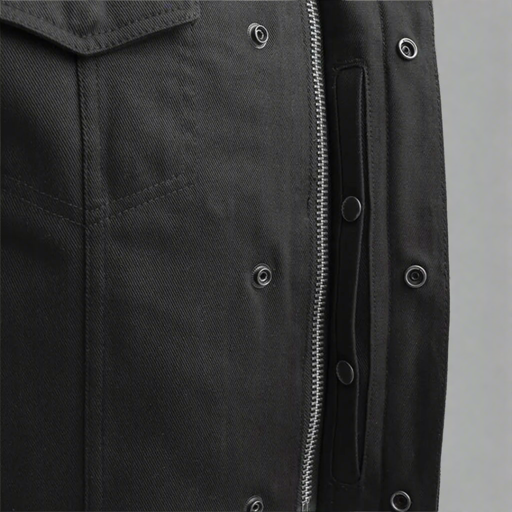 First MFG Co. Men's Motorcycle Twill Vest Men's Vests Boutique of Leathers/Open Road