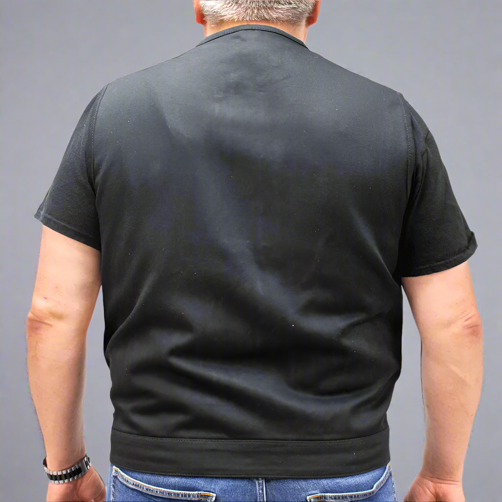 First MFG Co. Men's Motorcycle Twill Vest Men's Vests Boutique of Leathers/Open Road