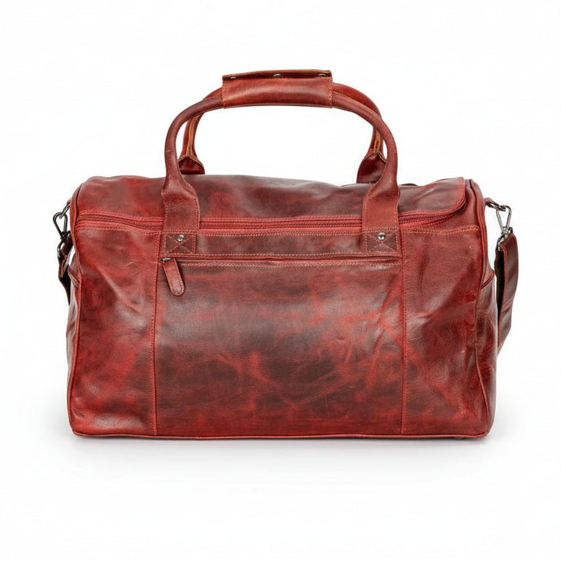 Greenwood Leather Regina Large Travel Duffle Bag