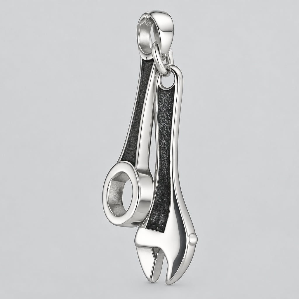 GoSteel Spanner Pendant - Boutique of Leathers/Open Road