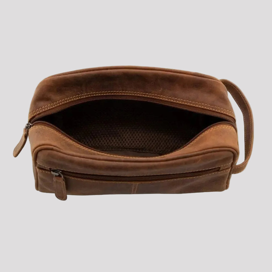 Greenwood Leather Geelong Toiletry Bag Backpacks & Messenger Bags Boutique of Leathers/Open Road