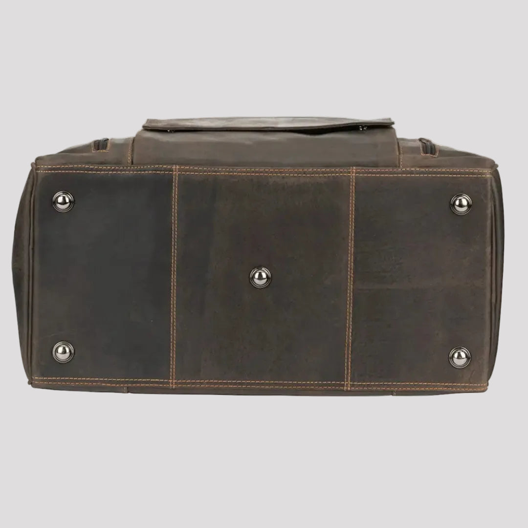 Greenwood Leather Regina Large Travel Duffle Bag - Boutique of Leathers/Open Road