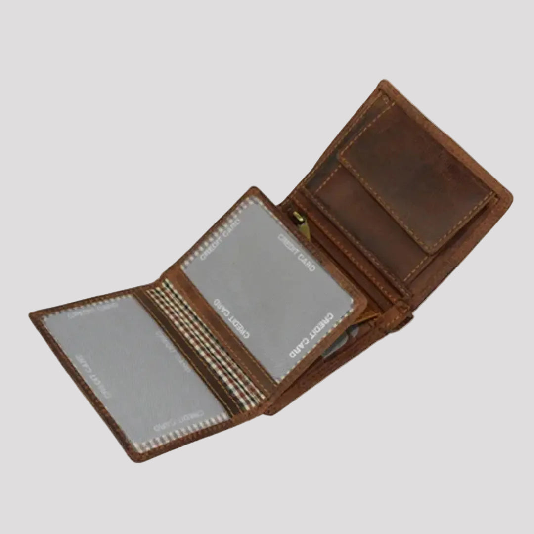 Greenwood Leather Tyler Wallet - Boutique of Leathers/Open Road