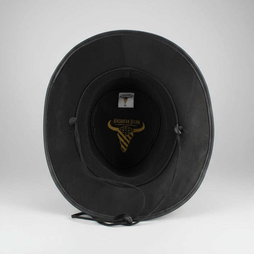 Shapeable Cowboy Hat with 12 Gauge Bullet Slice & Embellishments