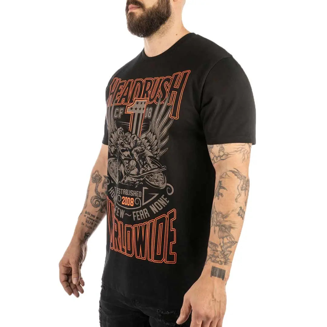 Headrush Men's The Original Worldwide T-Shirt - Boutique of Leathers/Open Road