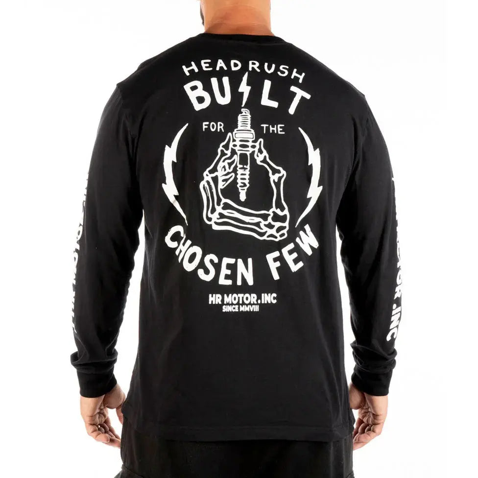 Headrush Men's "Built for the Chosen Few" Long Sleeve Tee Men's Shirts & Tees Boutique of Leathers/Open Road