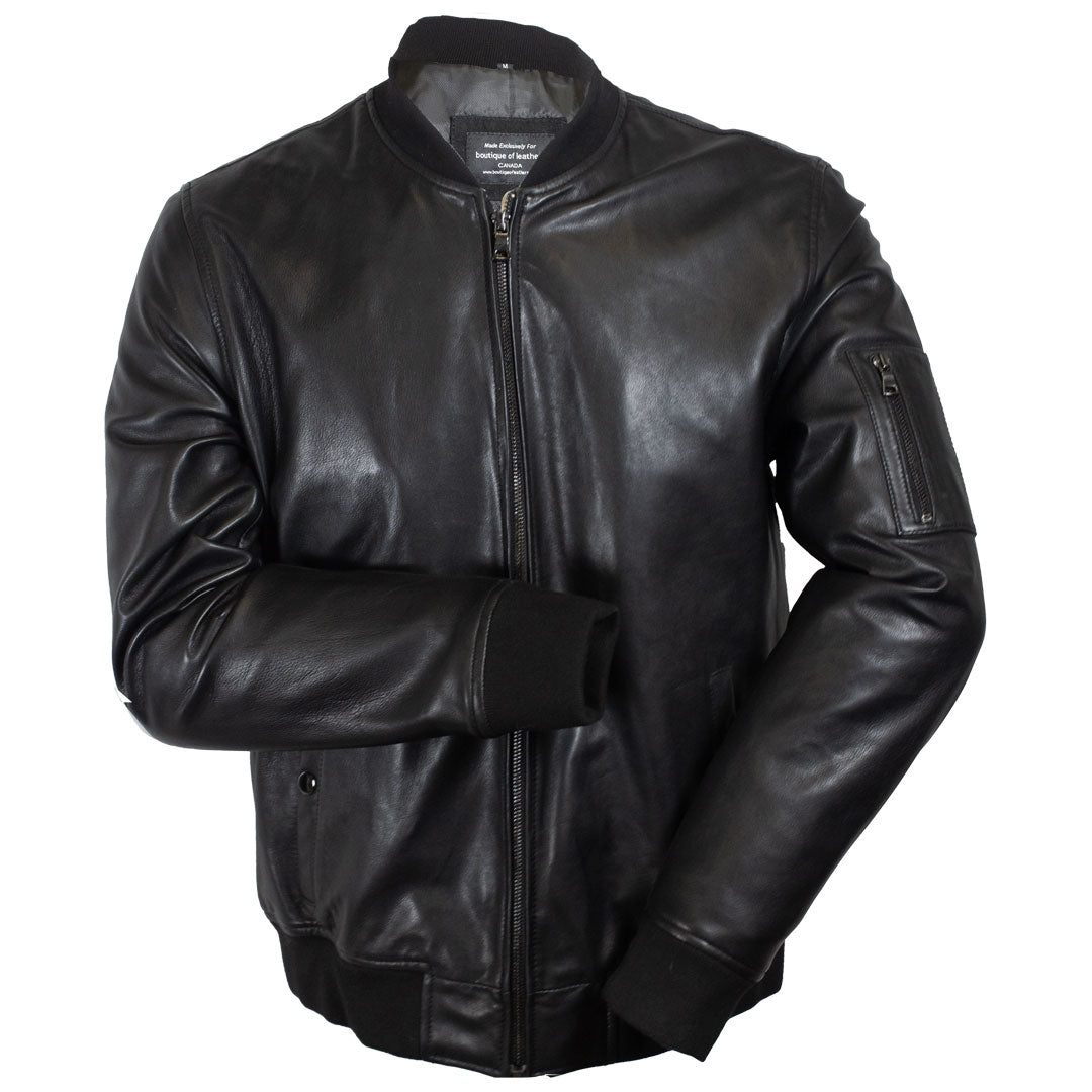 BOL Men's Museum Lambskin Leather Jacket