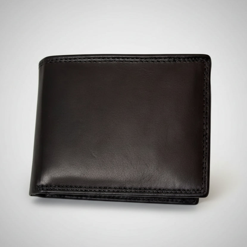 JBG International Men's Trifold Leather RFID Wallet - Boutique of Leathers/Open Road