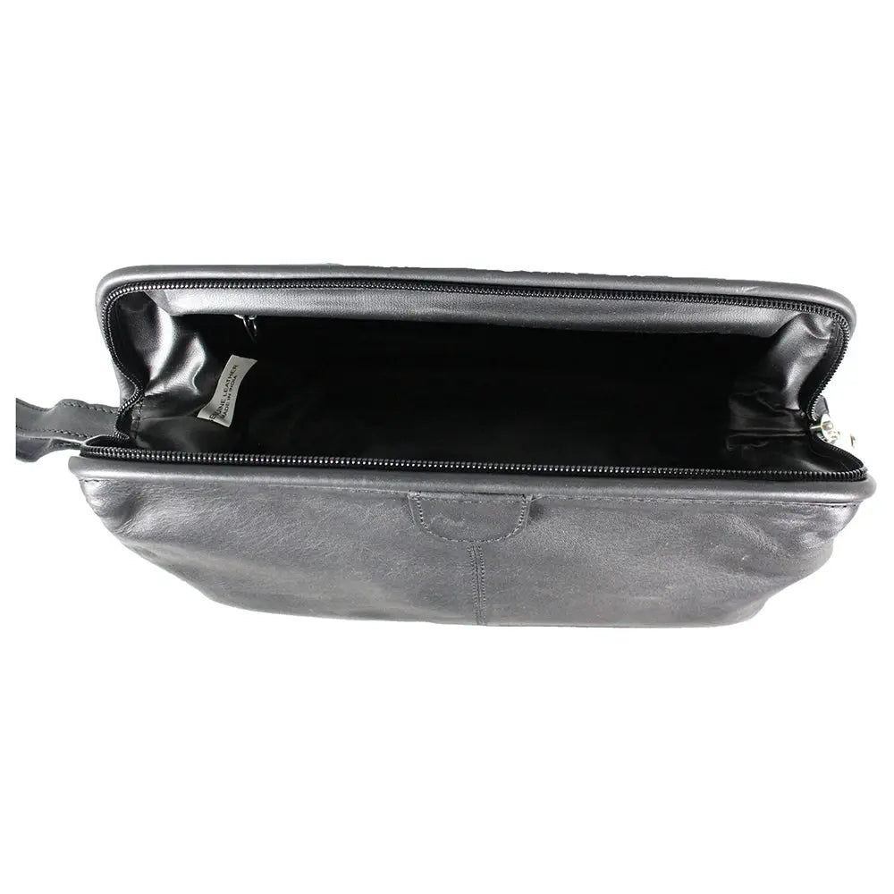 JBG International Structured Leather Toiletry Bag - Boutique of Leathers/Open Road