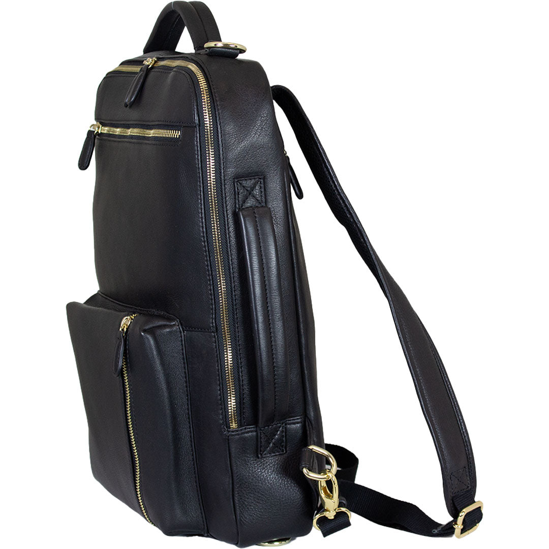 BOL Convertible Leather Backpack | Laptop Bag