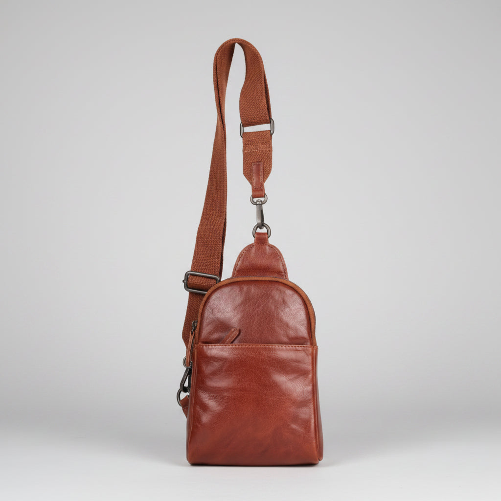 MET Andora Leather Chest Front Bag & Backpack Backpacks & Messenger Bags Boutique of Leathers/Open Road