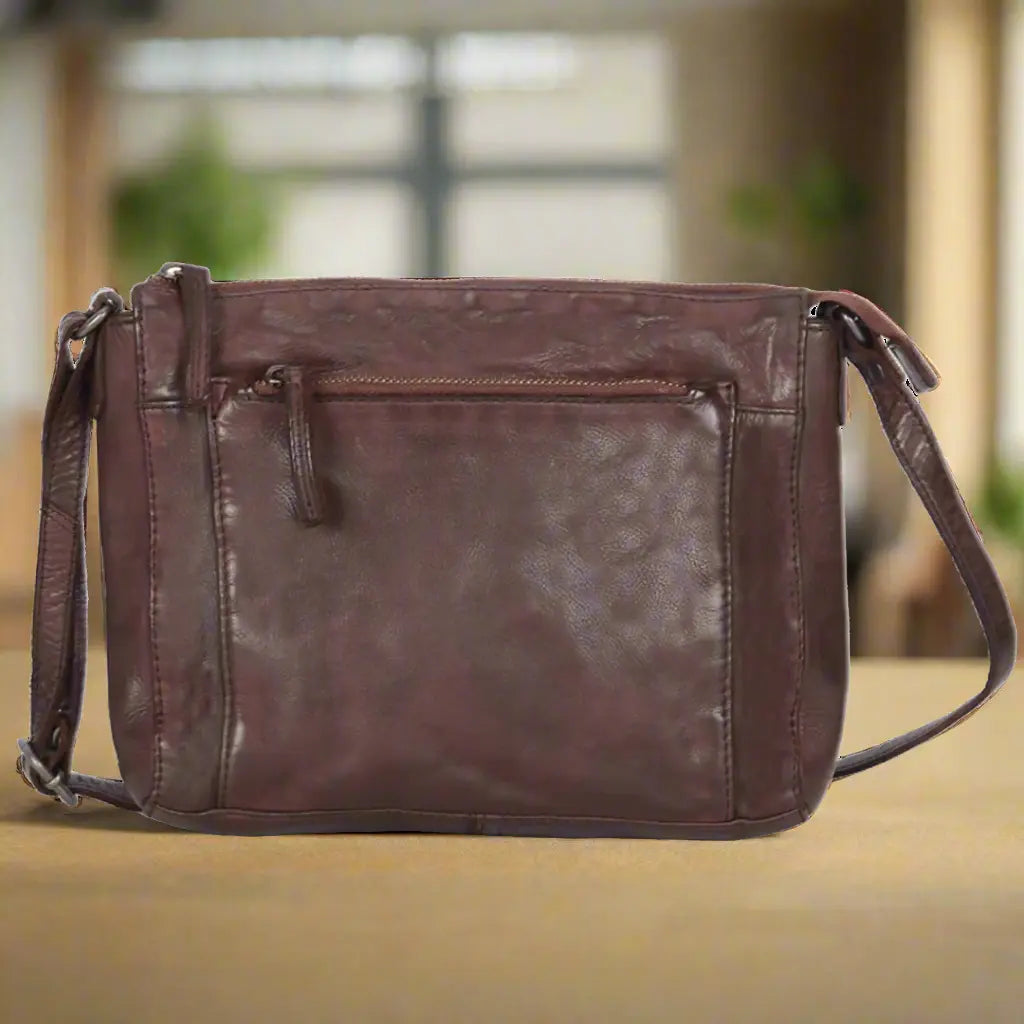 MET Cossbody Organizer Leather Handbag Handbags & Purses Boutique of Leathers/Open Road