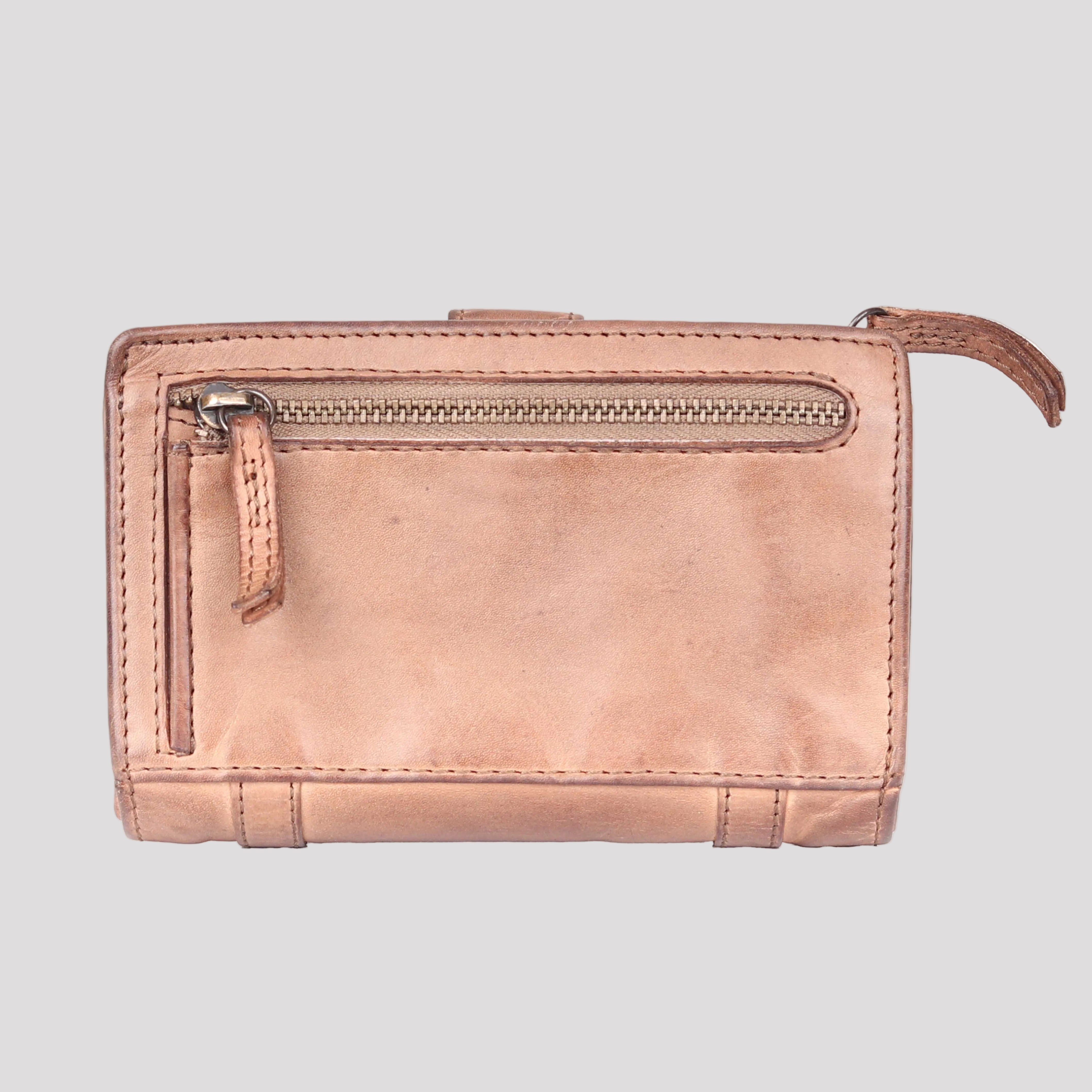 MET Women's Leather Credit Card Wallet Women's Wallets Boutique of Leathers/Open Road