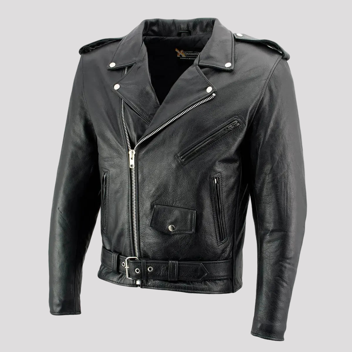 X Element Men's Leather Motorcycle Jacket Men's Motorcycle Jackets Boutique of Leathers/Open Road