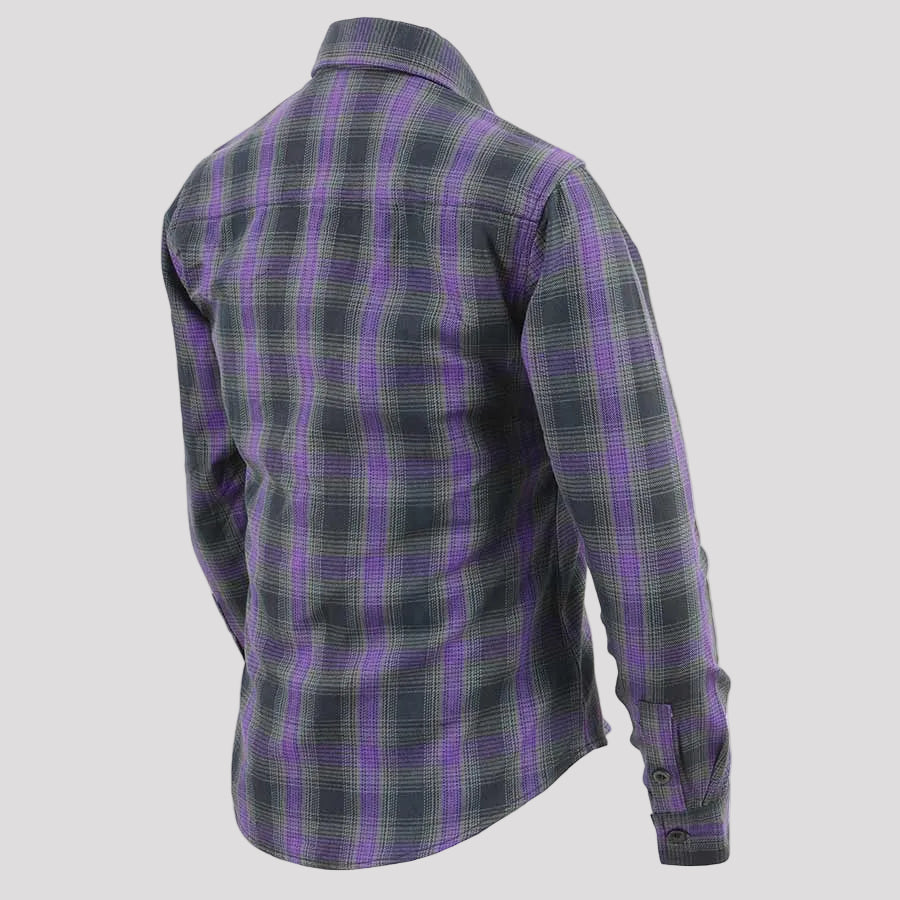 Milwaukee Leather Women's Armoured Plaid Shirt - Boutique of Leathers/Open Road
